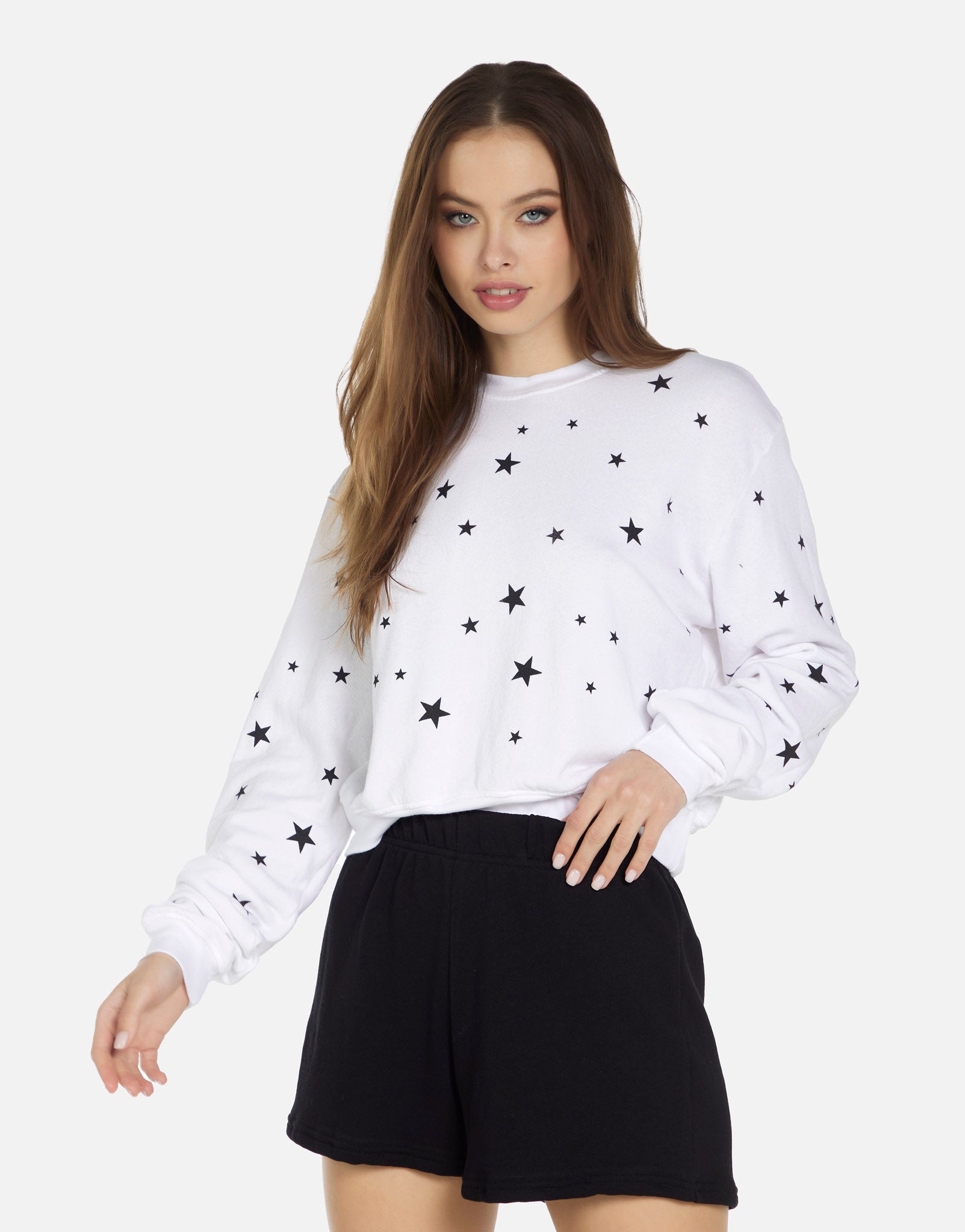 Star 2024 cropped sweatshirt