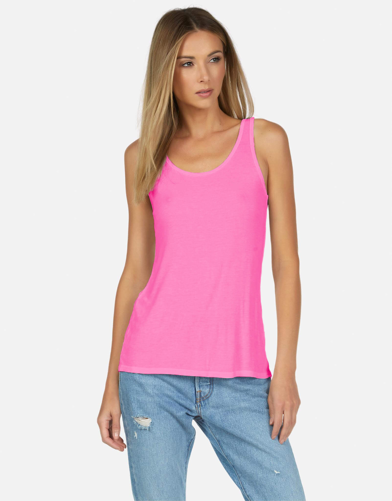 Mason Basic Rib Tank for Women | Michael Lauren