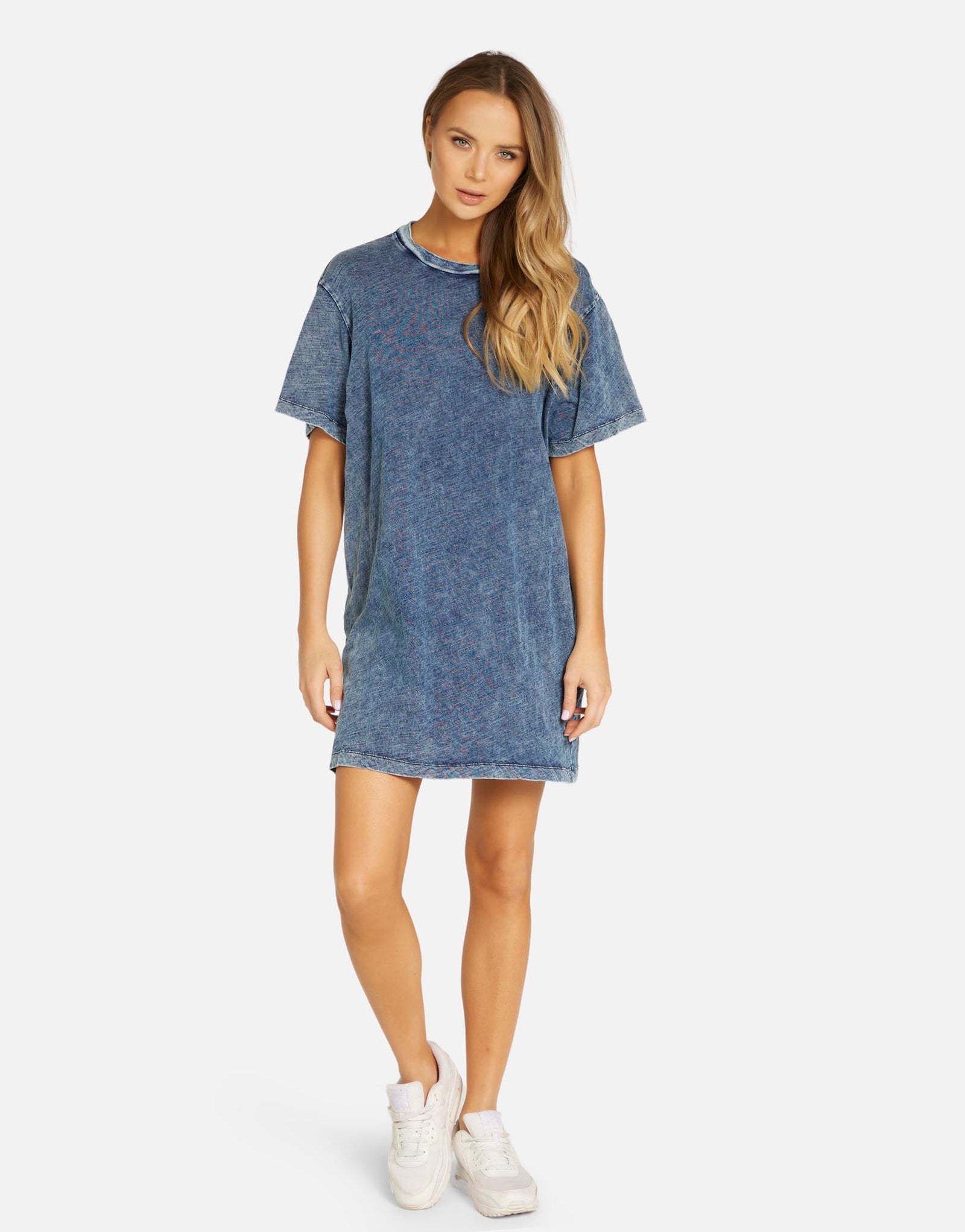 Jean t shirt dress on sale