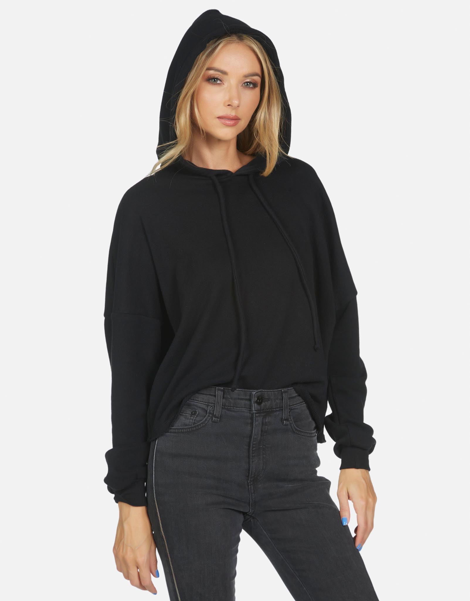 Lowry LE Crop Hoodie – Michael Lauren